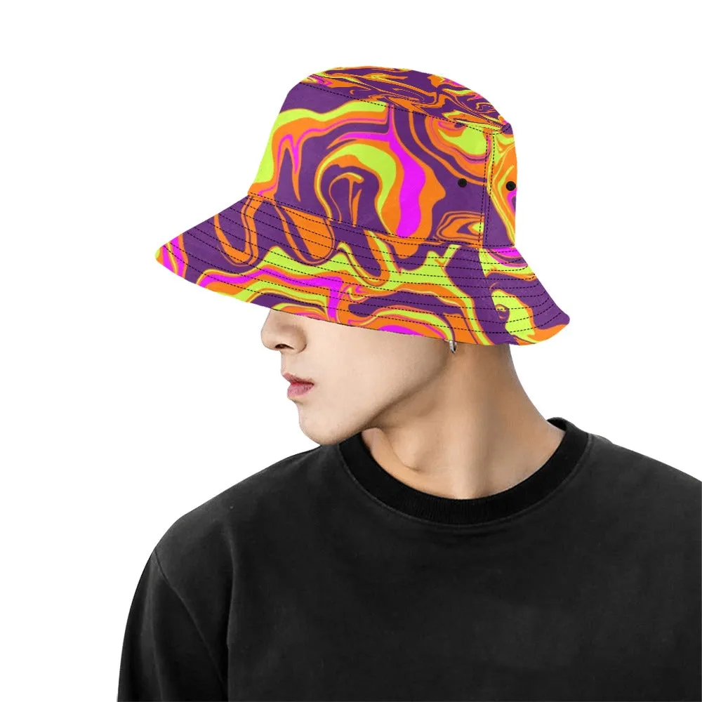 80s Mystery Gang Melt Bucket Hat