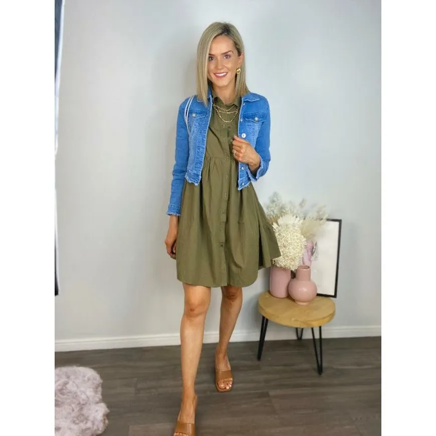 ADDIE SHORT DENIM JACKET SS23