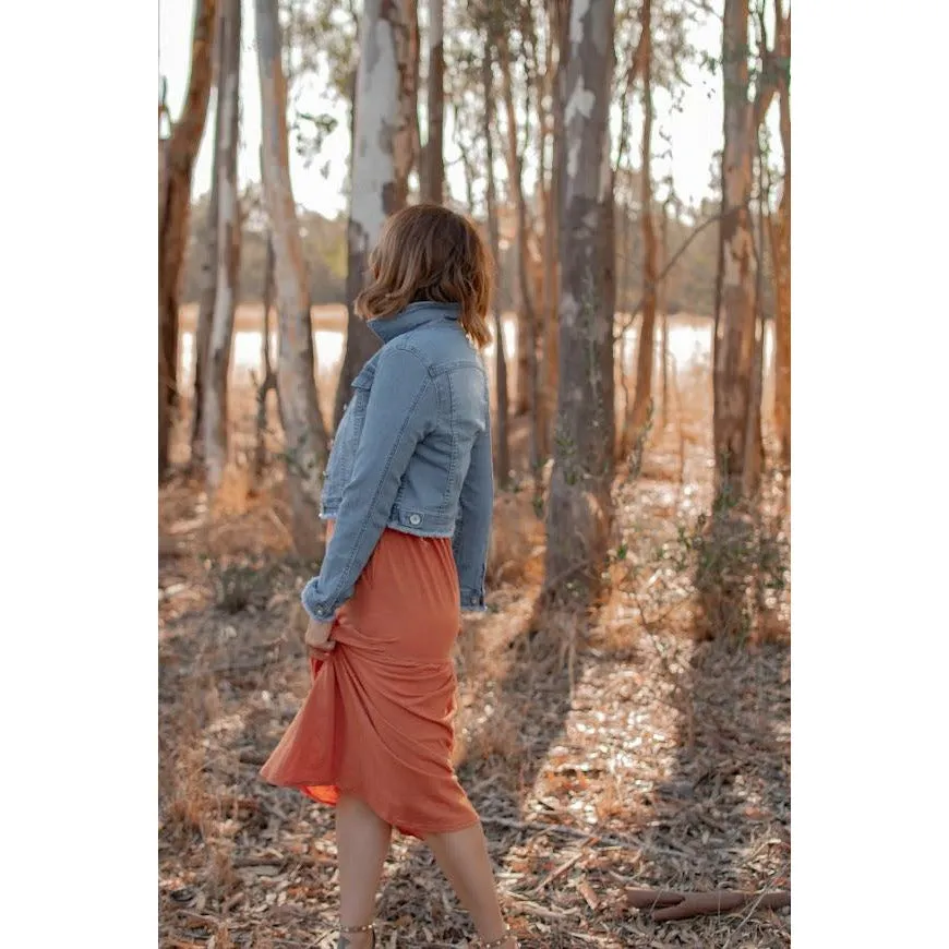 ADDIE SHORT DENIM JACKET SS23
