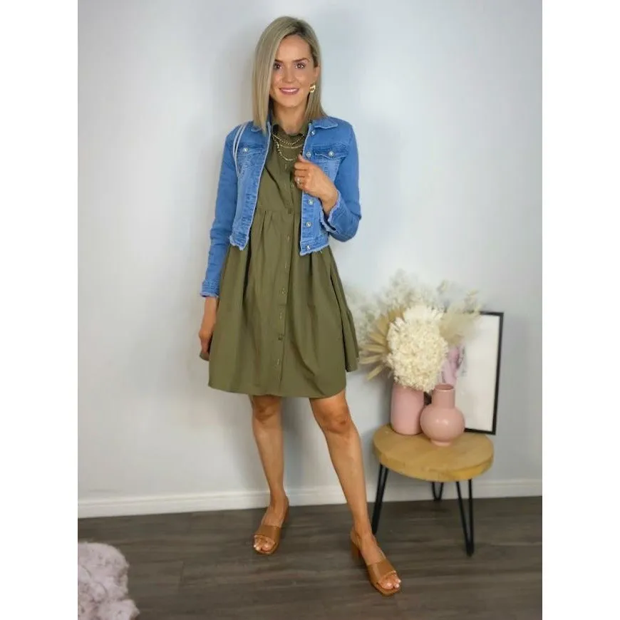 ADDIE SHORT DENIM JACKET SS23