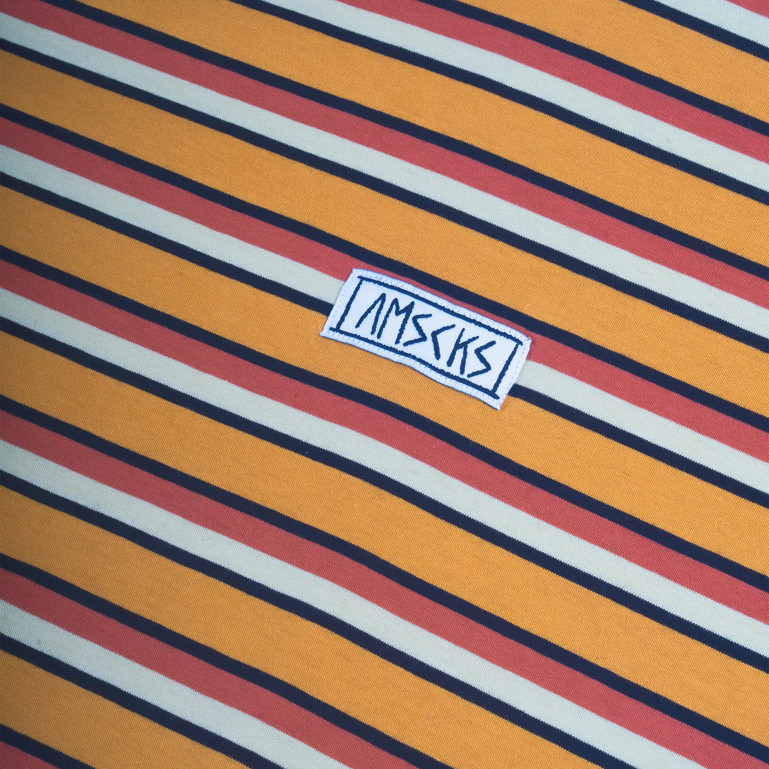 AMSCKS Striped Pale - T-Shirt