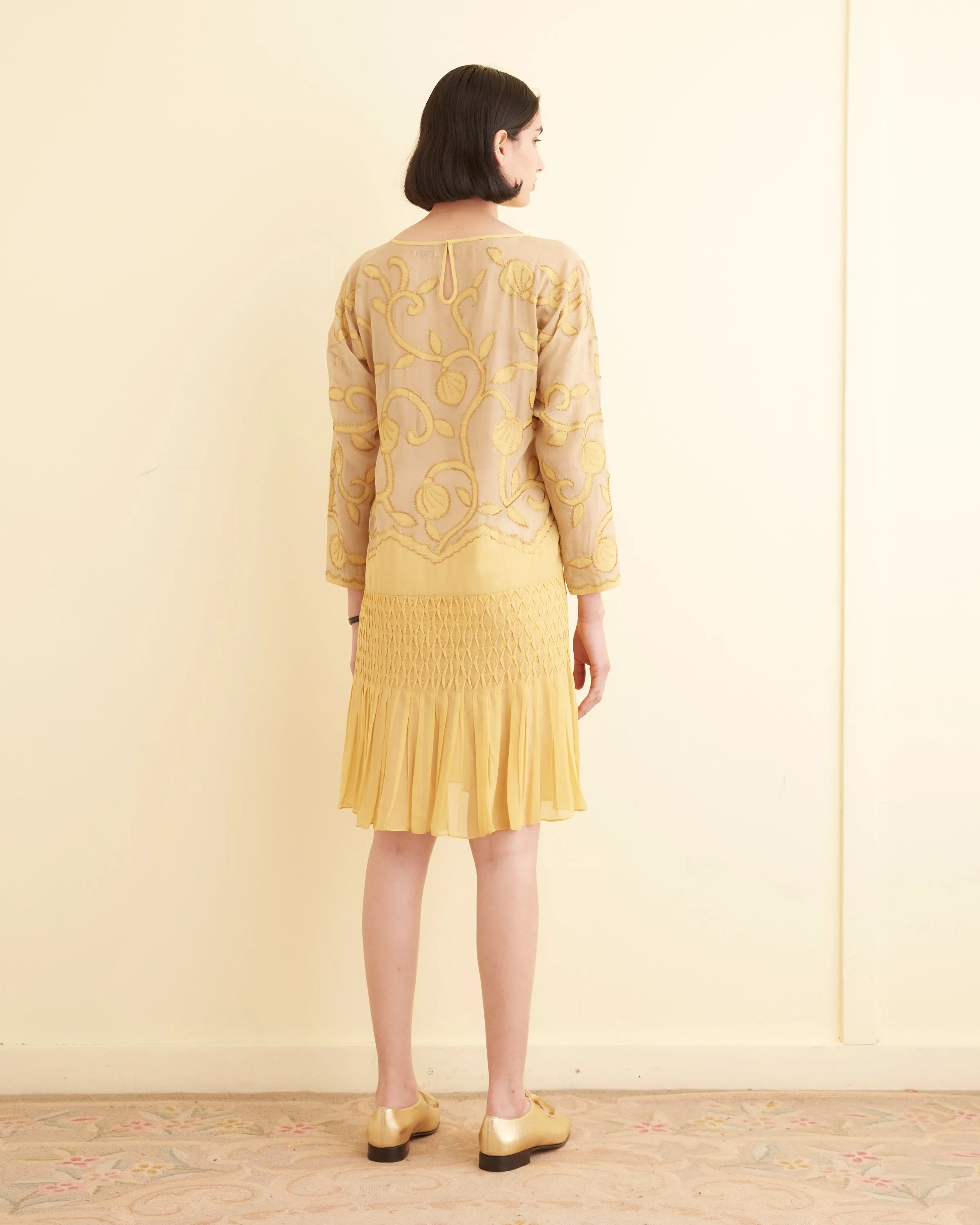 Appliqué Harlayne Dress