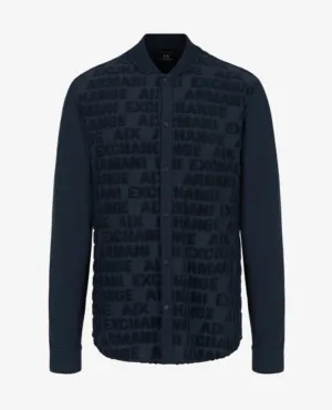 Armani Exchange ALL OVER LOGO SWEATER