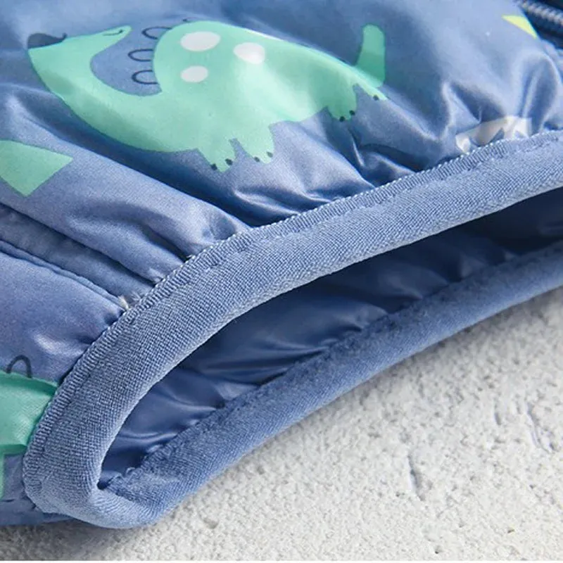 Baby/Kids Dinosaur & Floral Print Hooded Jackets