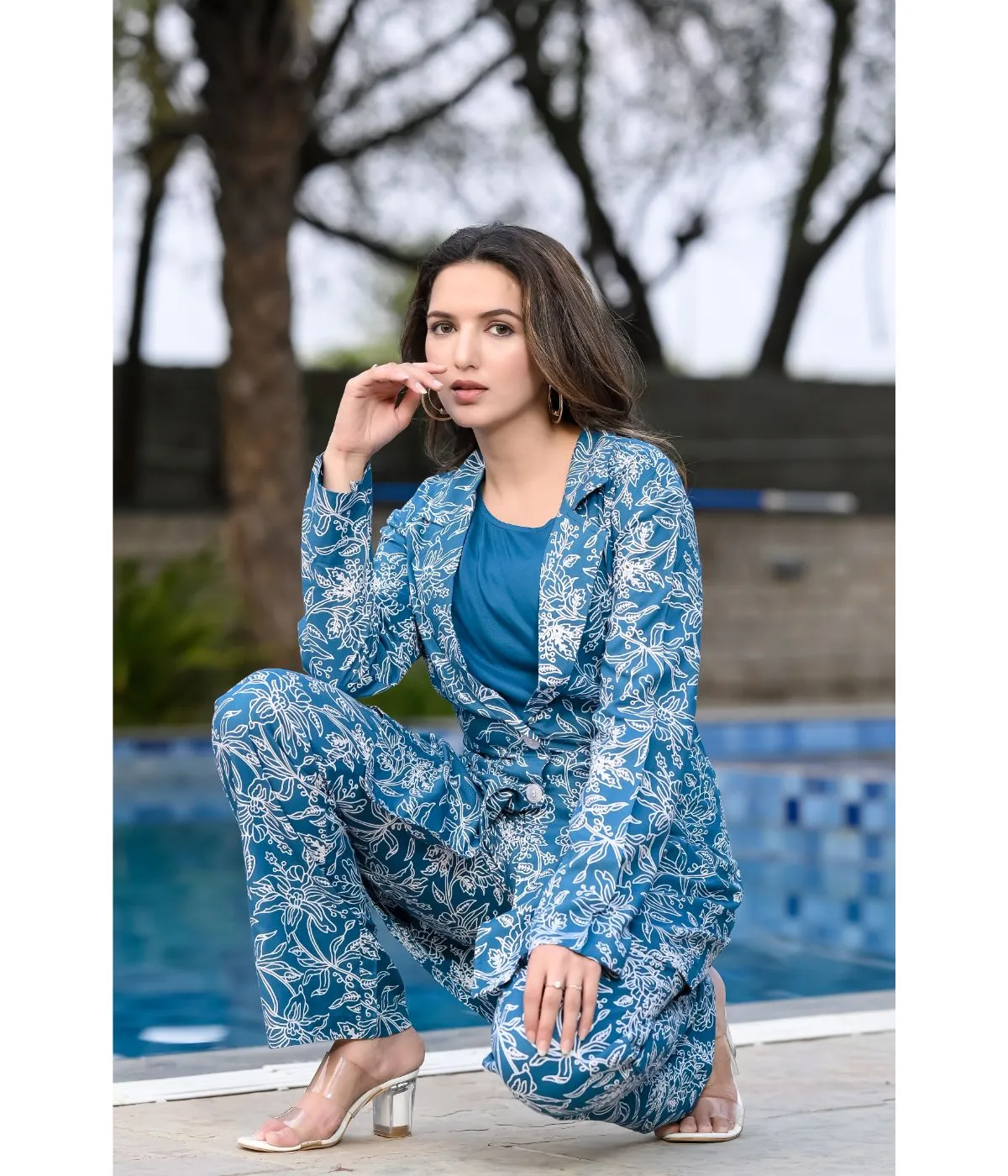 Blossom Ensemble Three Piece Co-Ord Set