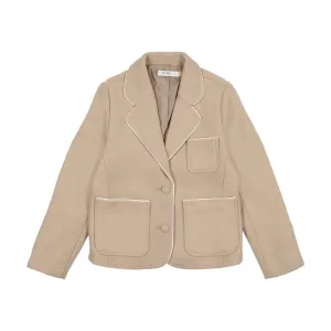 Camel Wool Blazer