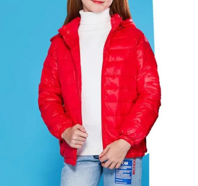 Candy Color Hooded Coats
