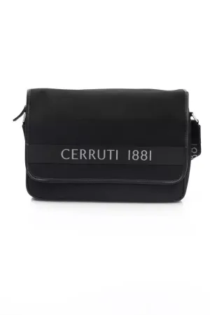 Cerruti 1881 Black Nylon Men Messenger Men's Bag