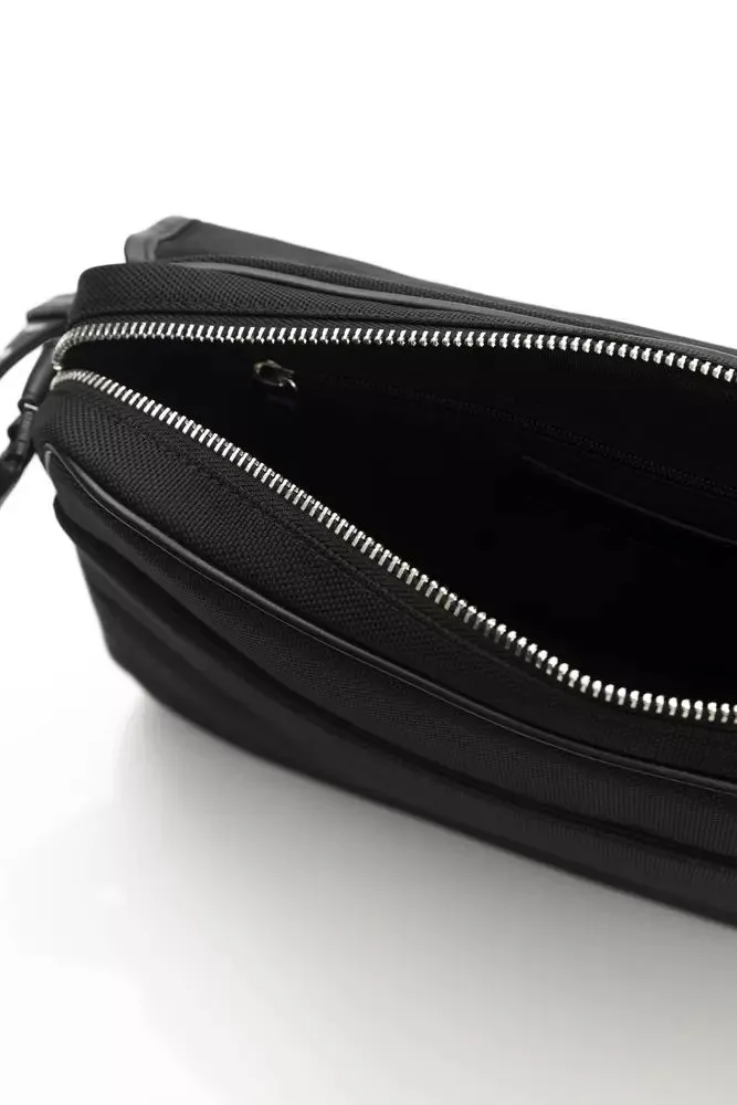 Cerruti 1881 Black Nylon Men Messenger Men's Bag