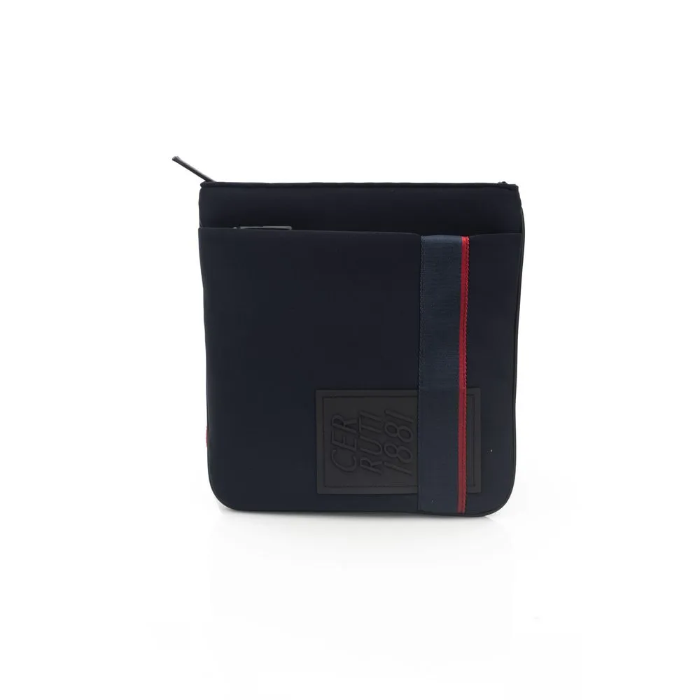 Cerruti 1881 Blue Polyester Men Messenger Men's Bag
