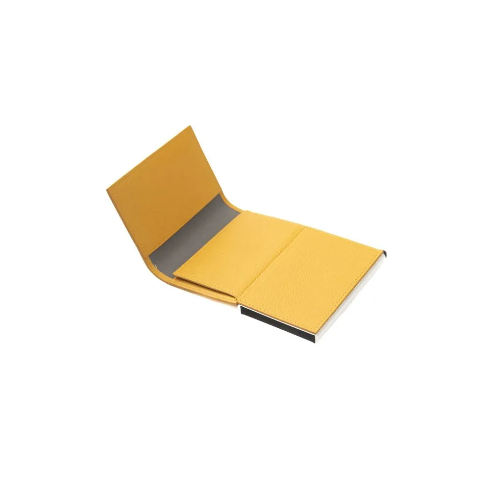 Cerruti 1881 Yellow Calf Leather Men Men's Wallet