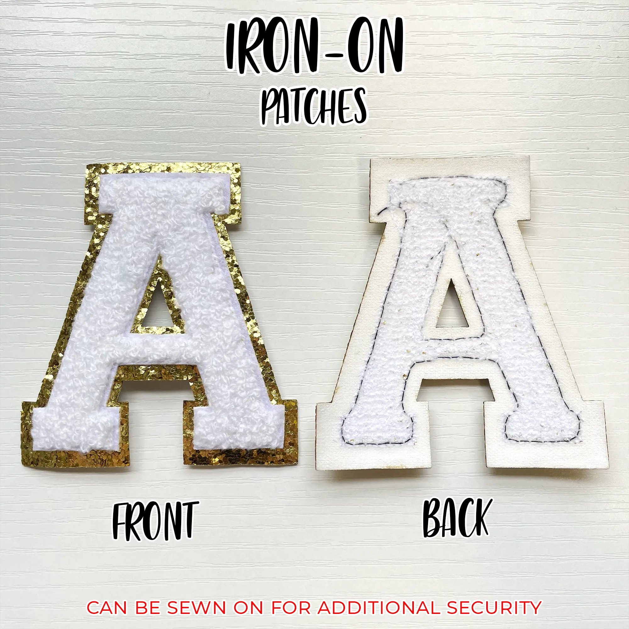 Chi Omega Iron-On Patch Set