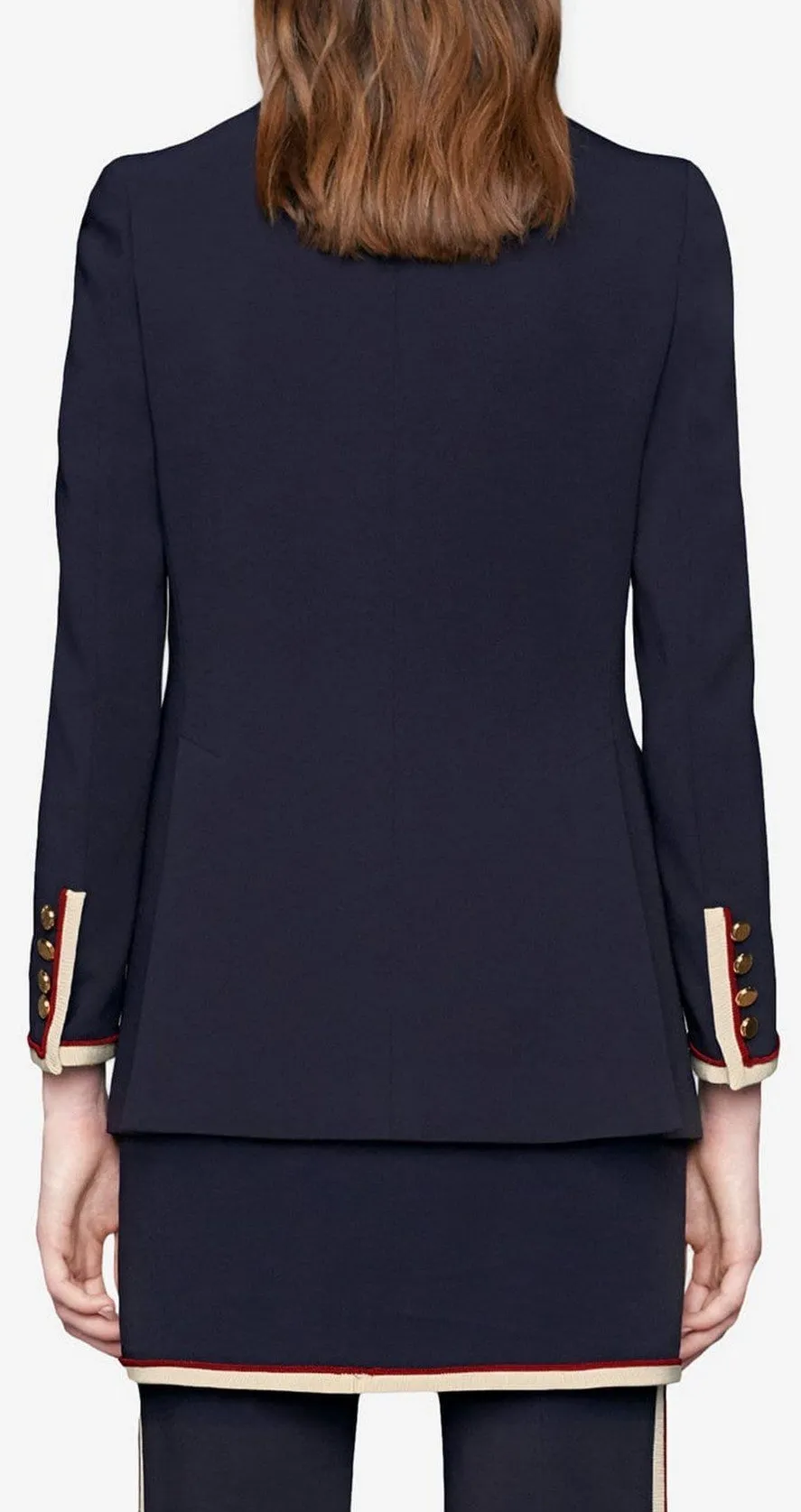 Contrast Trim Jacket Blazer and Matching Pant Set *Low Stock*