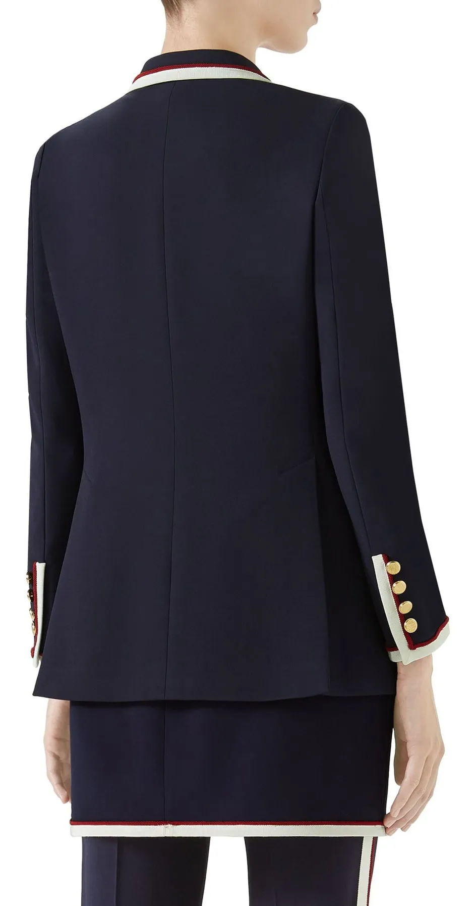 Contrast Trim Jacket Blazer and Matching Pant Set *Low Stock*