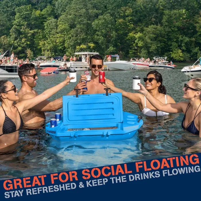 Copy Cuddy Floating Cooler and Dry Storage Vessel - 40QT - Amphibious Hard Shell Design (Copy)