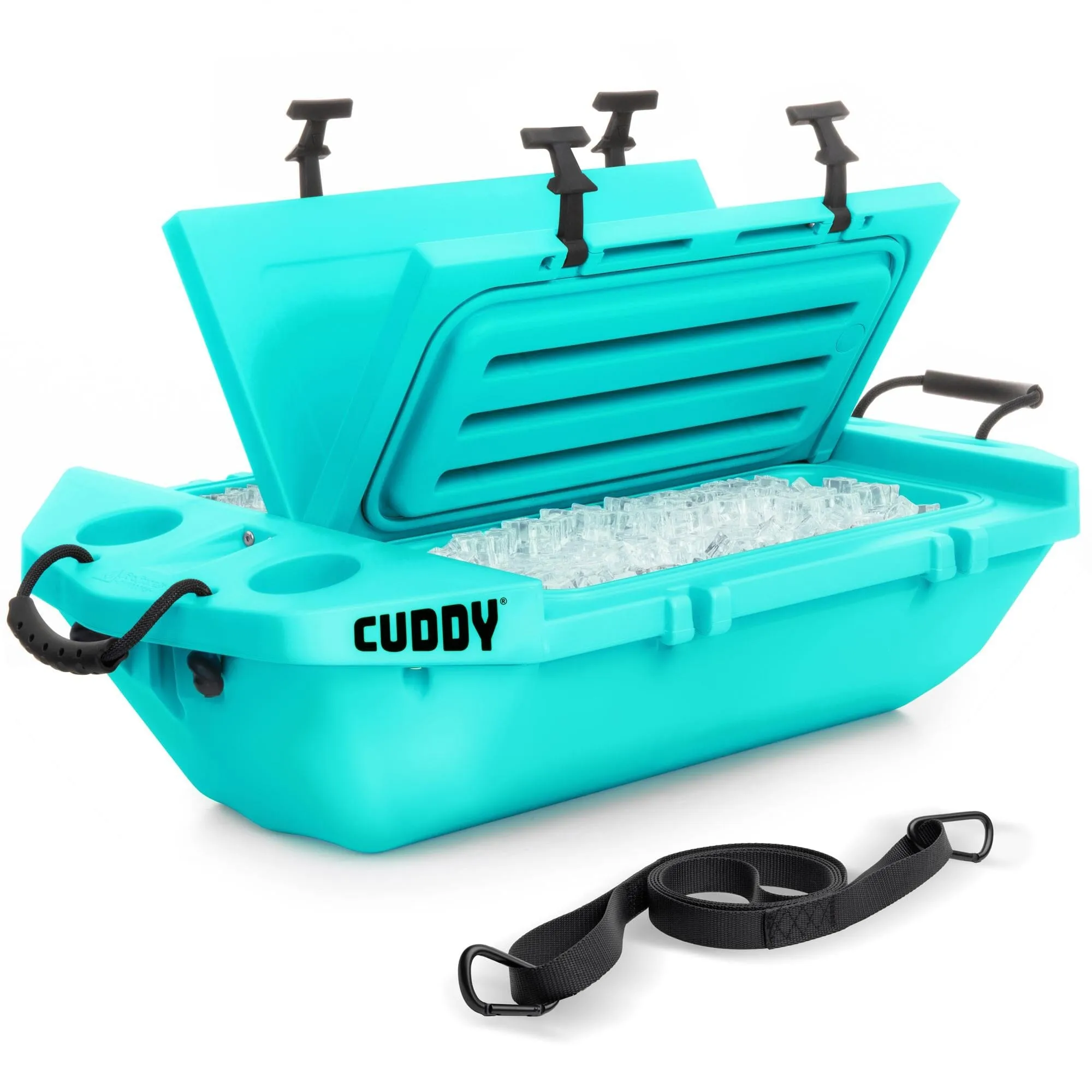 Copy Cuddy Floating Cooler and Dry Storage Vessel - 40QT - Amphibious Hard Shell Design (Copy)