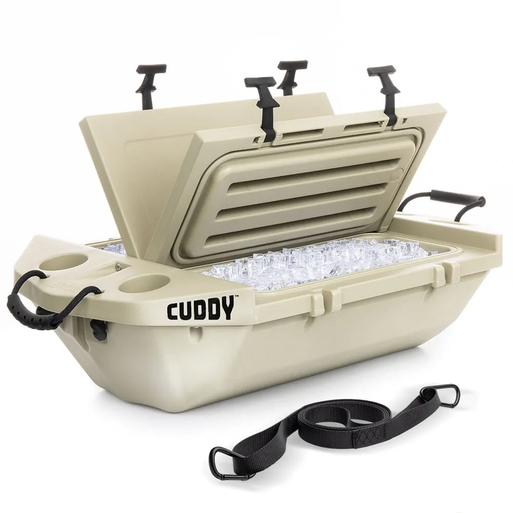 Copy Cuddy Floating Cooler and Dry Storage Vessel - 40QT - Amphibious Hard Shell Design (Copy)