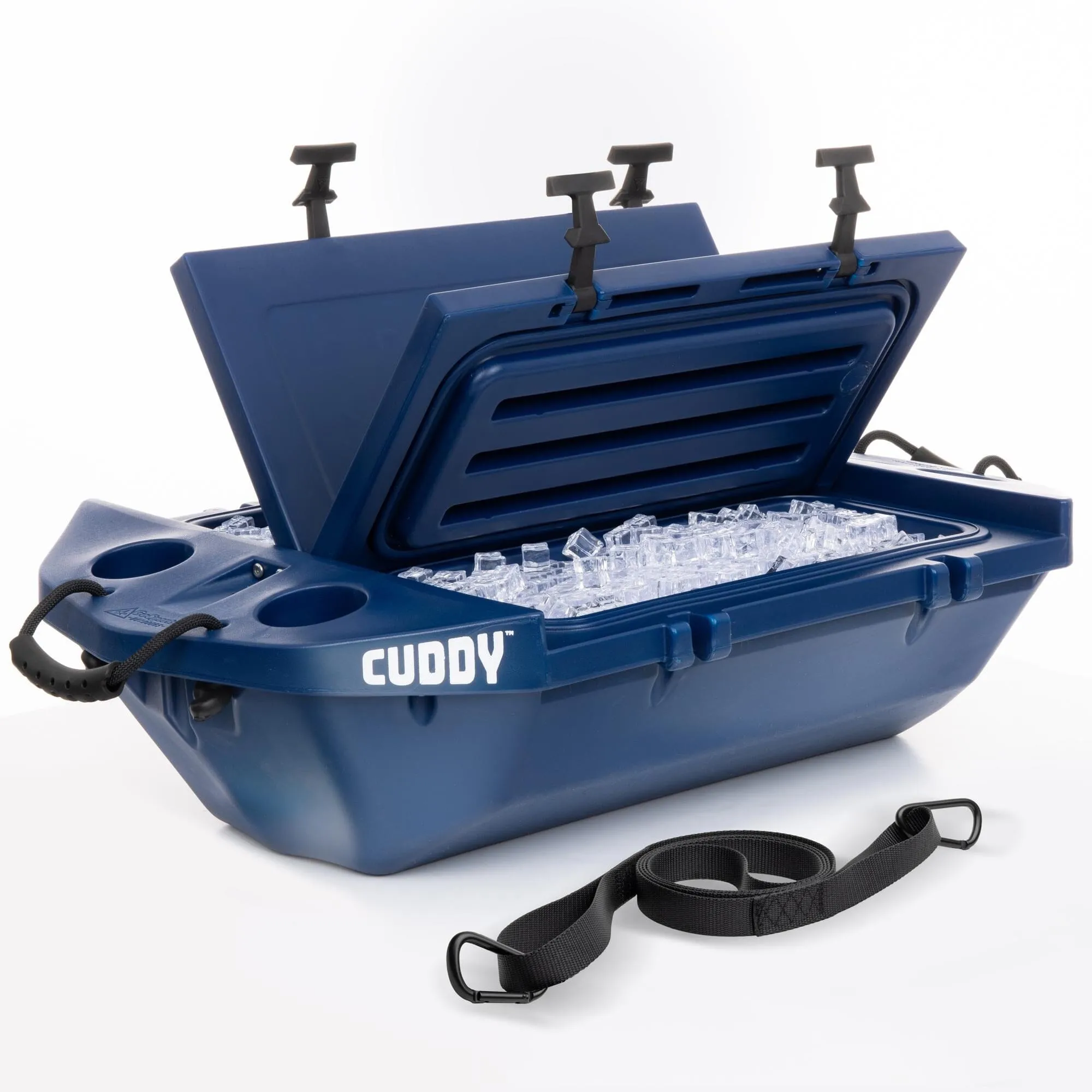 Copy Cuddy Floating Cooler and Dry Storage Vessel - 40QT - Amphibious Hard Shell Design (Copy)