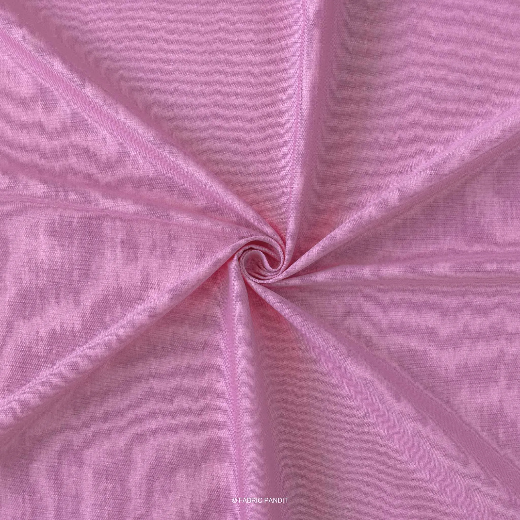 (CUT PIECE) Blossom Color Pure Cotton Linen Fabric (Width 42 Inches)