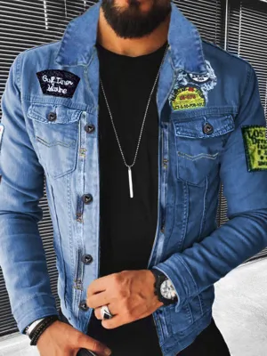 Denim Jacket - Plush Style Thickened