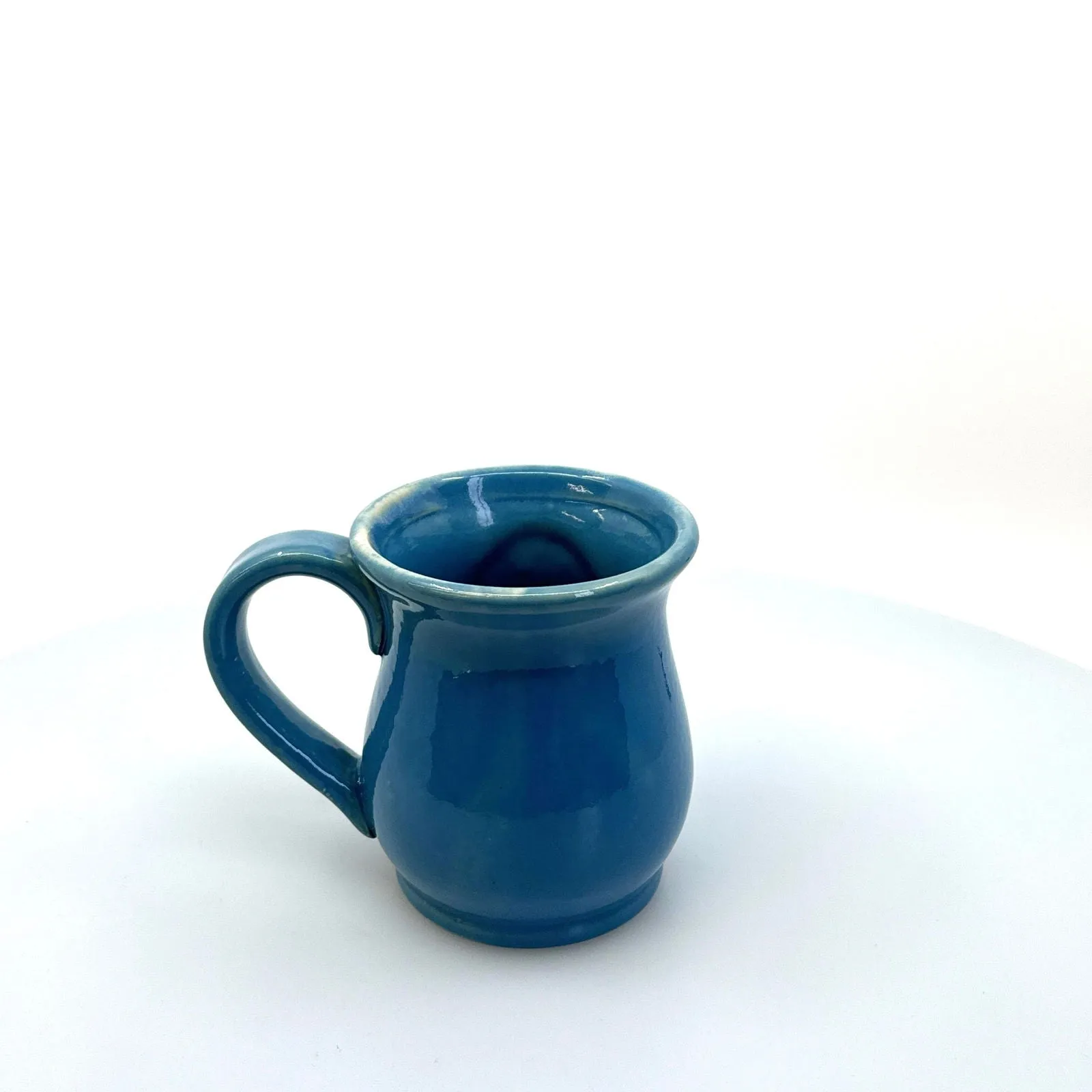 Door County Wisconsin (Cherries) Tourism Souvenir Blue Coffee Cup Mug 14oz