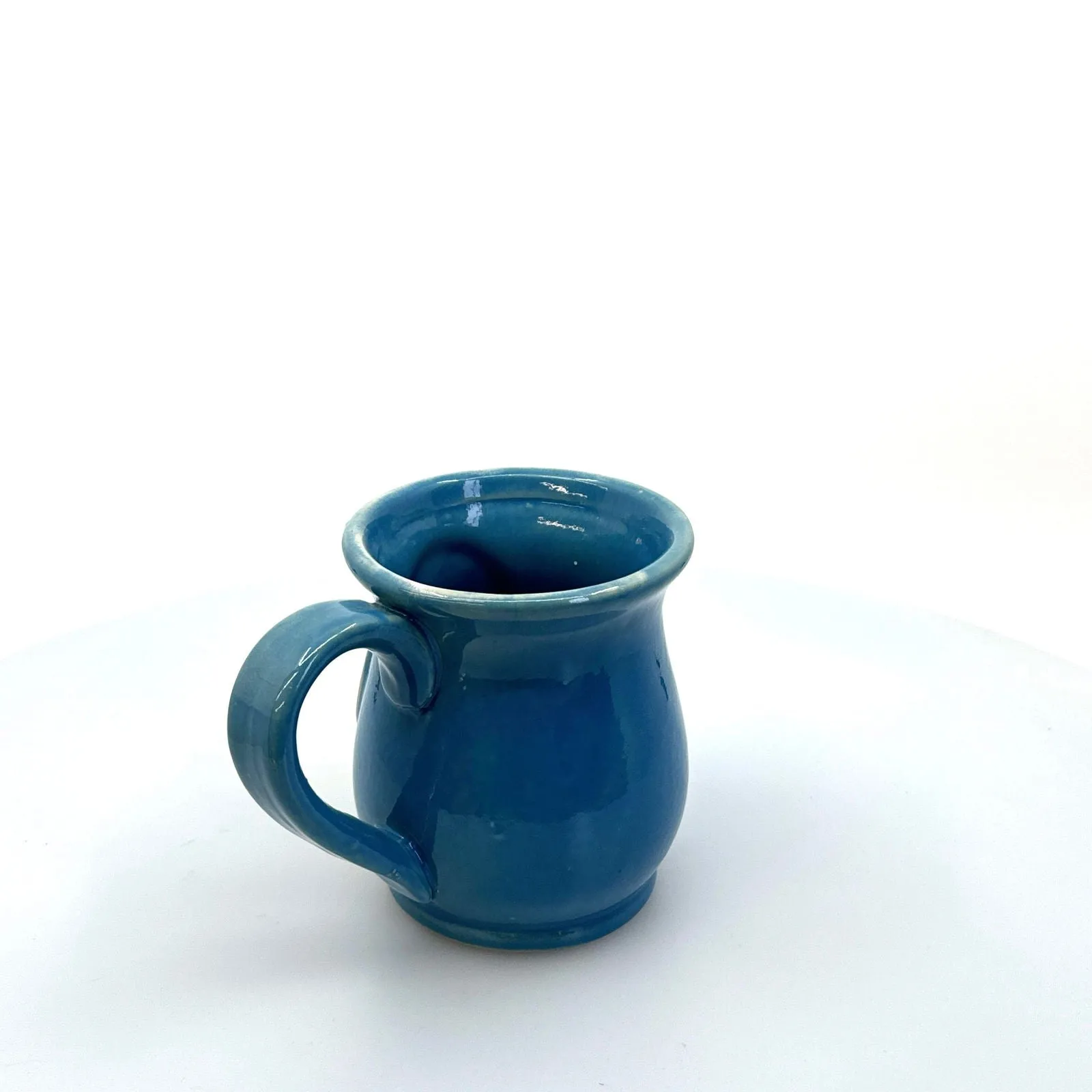 Door County Wisconsin (Cherries) Tourism Souvenir Blue Coffee Cup Mug 14oz