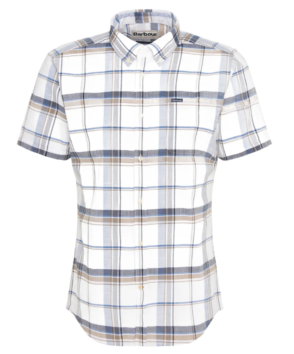 Dudley SS Tailored Shirt Navy