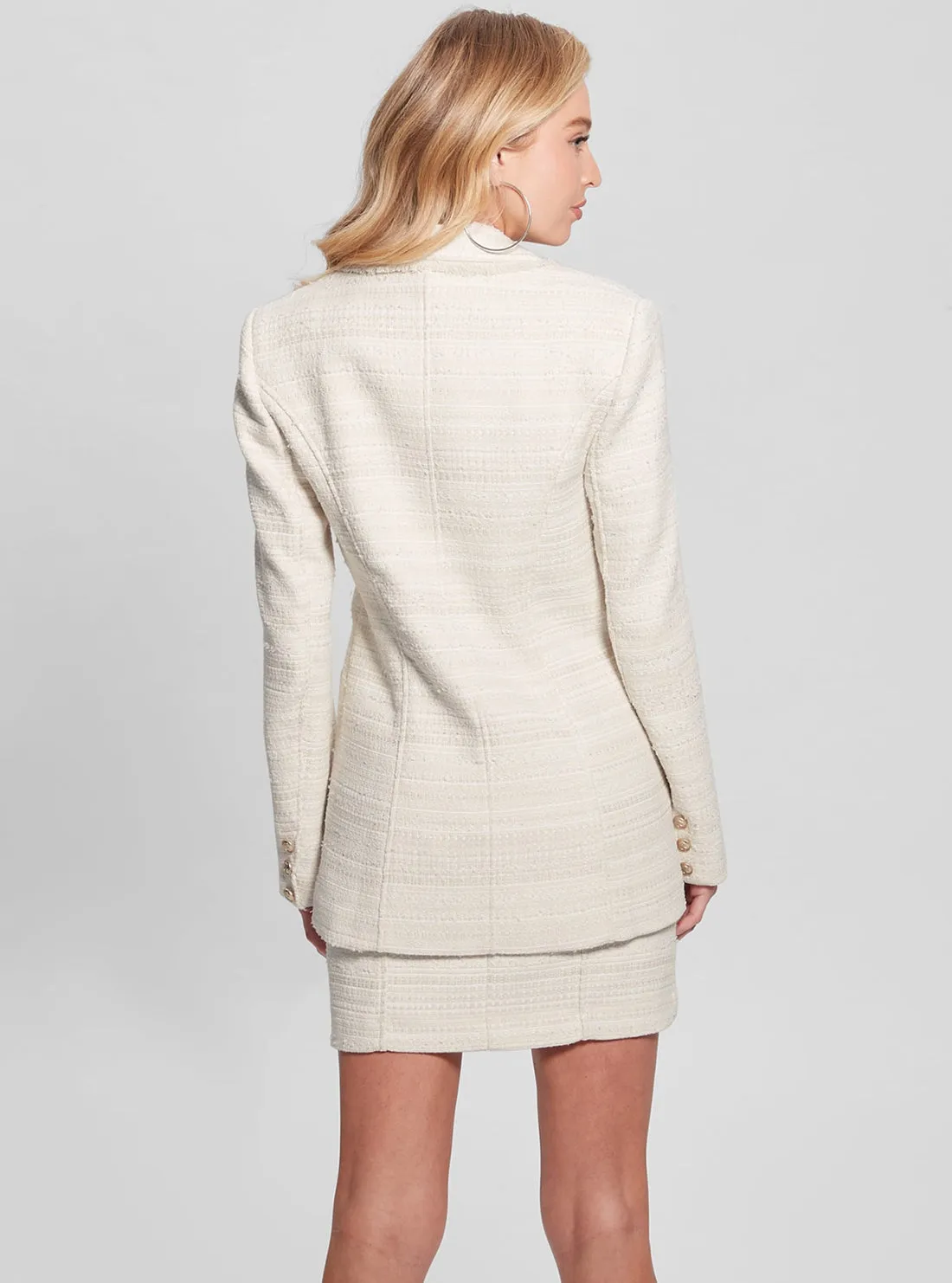 Eco Cream Tosca Tweed Blazer