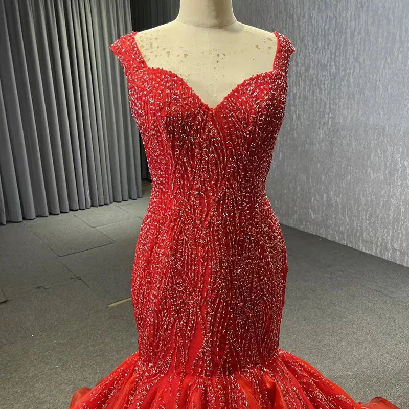 Exquisite Organza Sheath Spaghetti Straps Scoop Backless Evening Dress