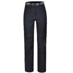 FERRINO USHUAIA PANTS WOMAN PANTALONI ZIP-OFF CON GAMBE STACCABILI COMODI E TRASPIRANTI - COLORE: GRAPHITE