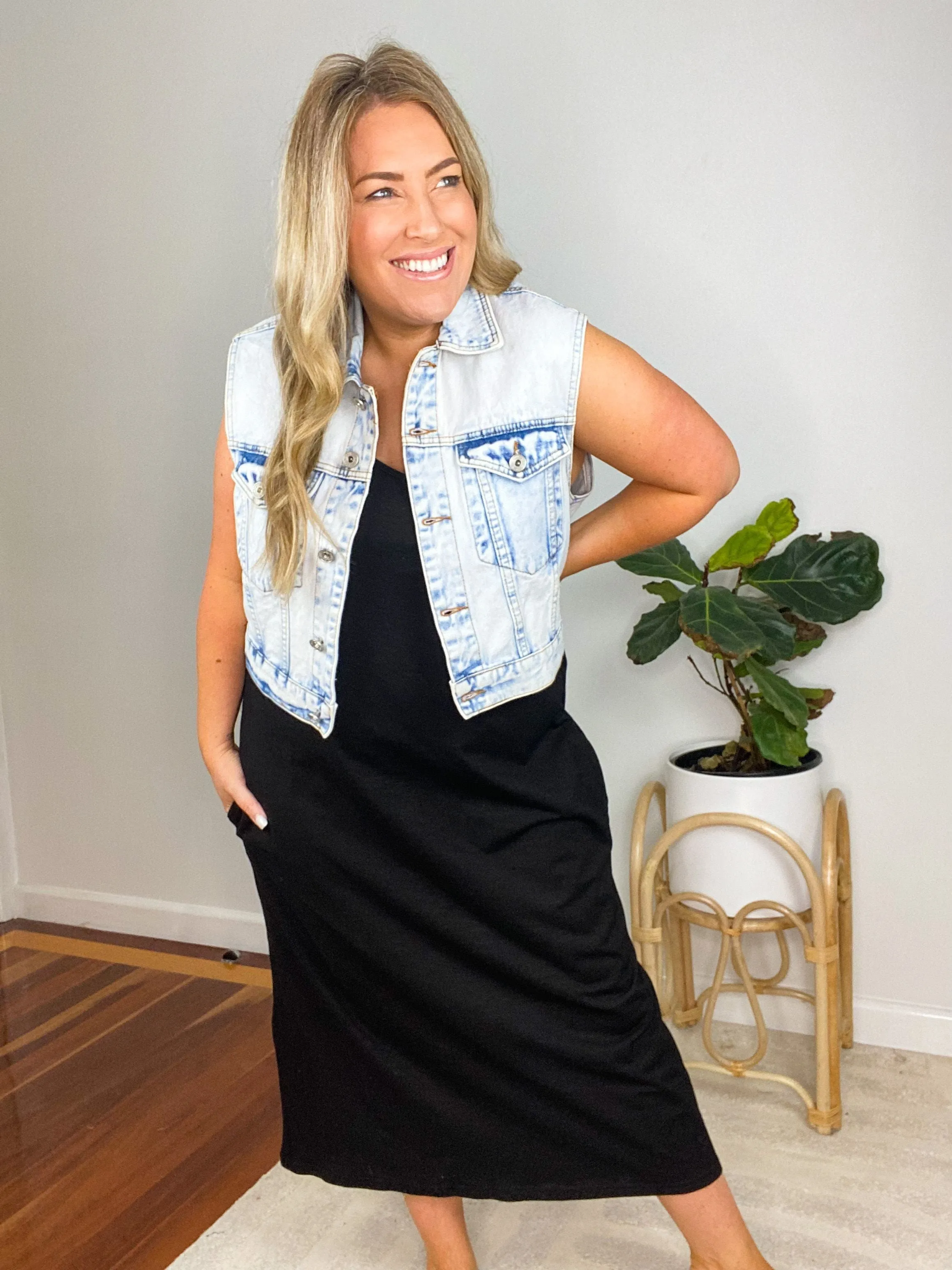 FRANKIE DENIM VEST