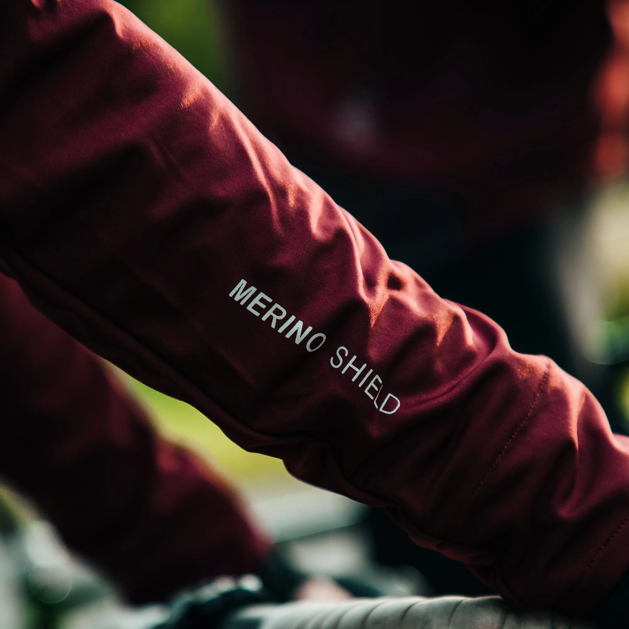 Gotlandsleden Tour Women's Deep Red Merino Softshell Jacket