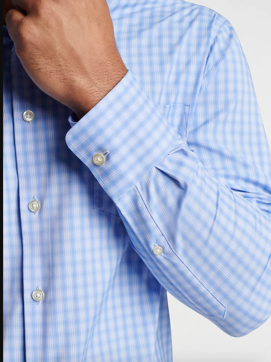 Hawkes Perf Twill Sport Shirt Wisteria