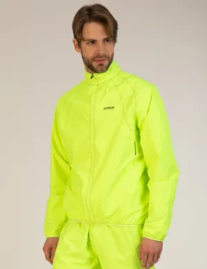 Herren Regenjacke / Fahrradjacke Comfort Line Neon Setprodukt