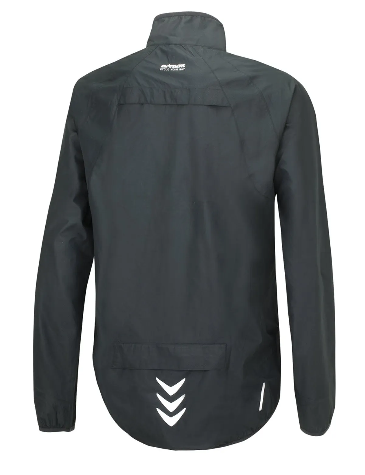 Herren Regenjacke - Fahrradjacke Comfort Line Schwarz