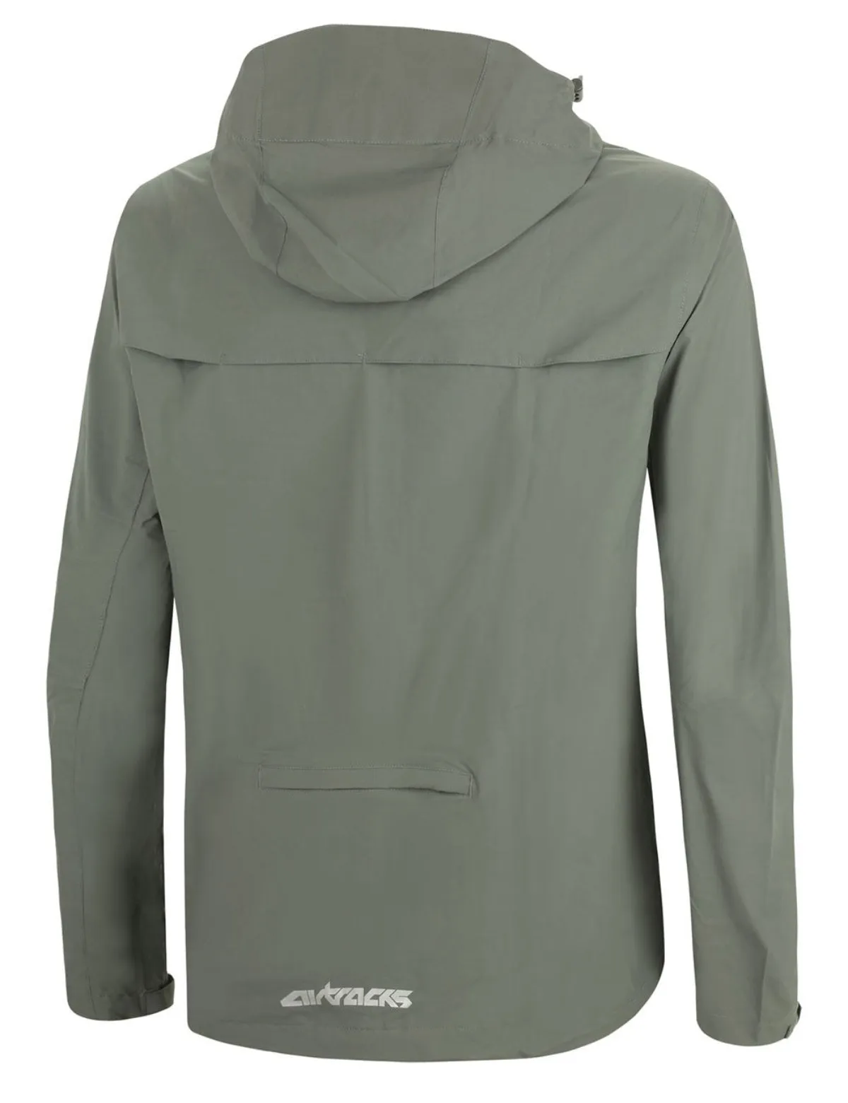 Herren Regenjacke - Fahrradjacke mit Kapuze Pro Line Grau