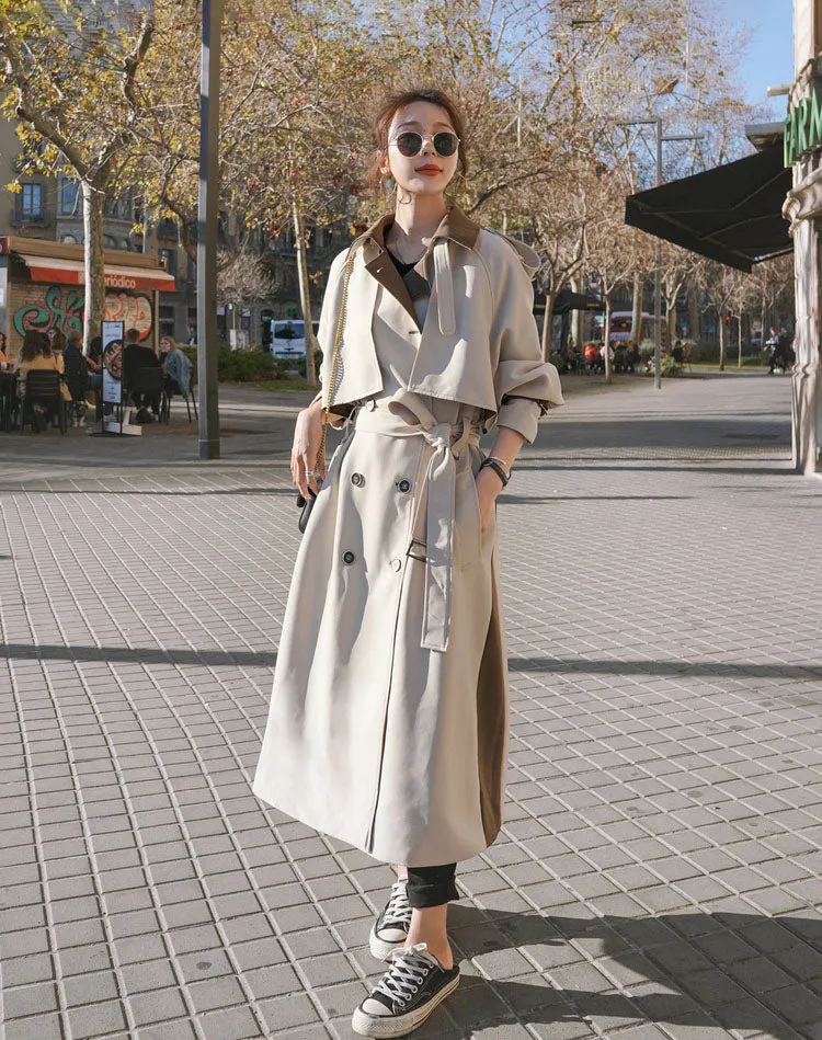 High-End Windbreaker British Style Women's Jacket