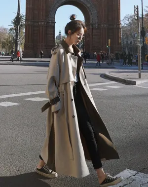 High-End Windbreaker British Style Women's Jacket