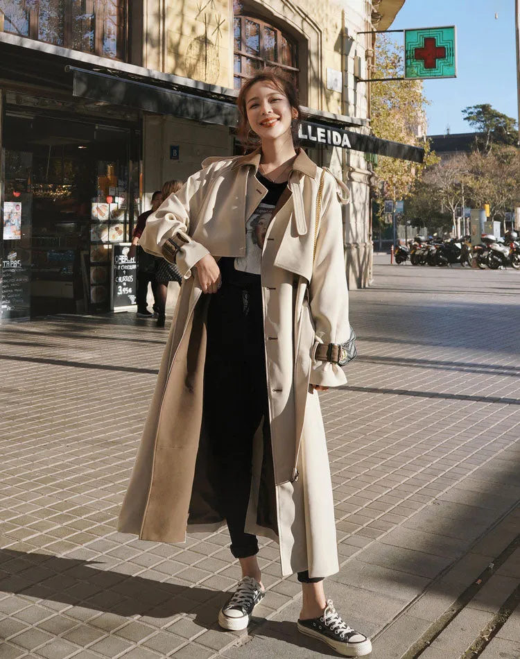 High-End Windbreaker British Style Women's Jacket