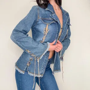 Lazer Jeans Denim Boho Jacket
