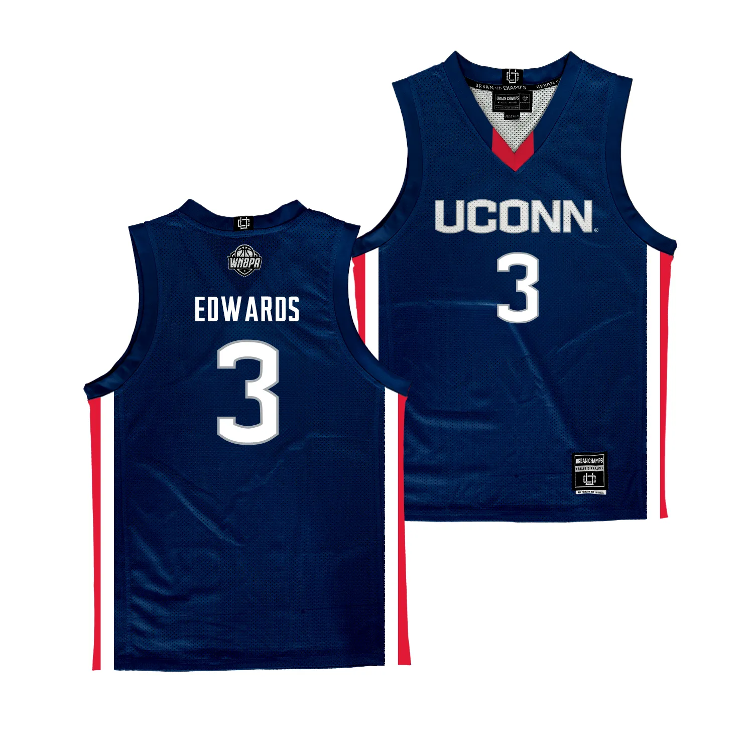 Legacy Collection: UConn Women's Basketball Navy Jersey - Aaliyah Edwards | #2