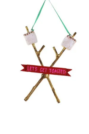 Let's Get Toasted Ornament