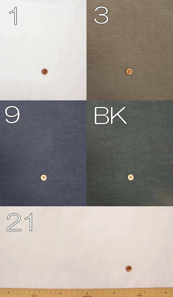 Linen rayon fabric plain