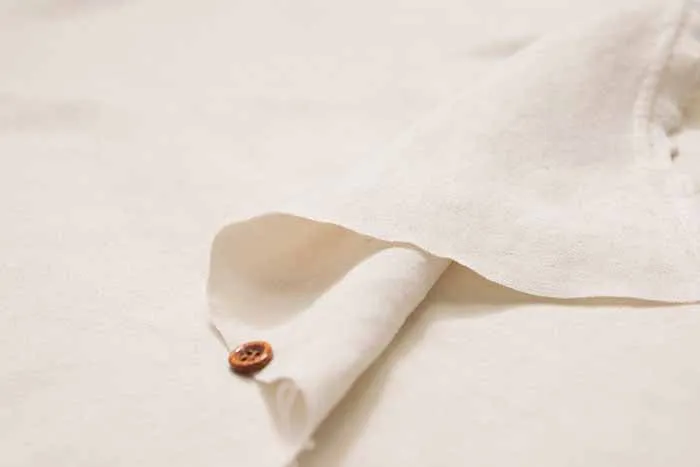 Linen rayon fabric plain