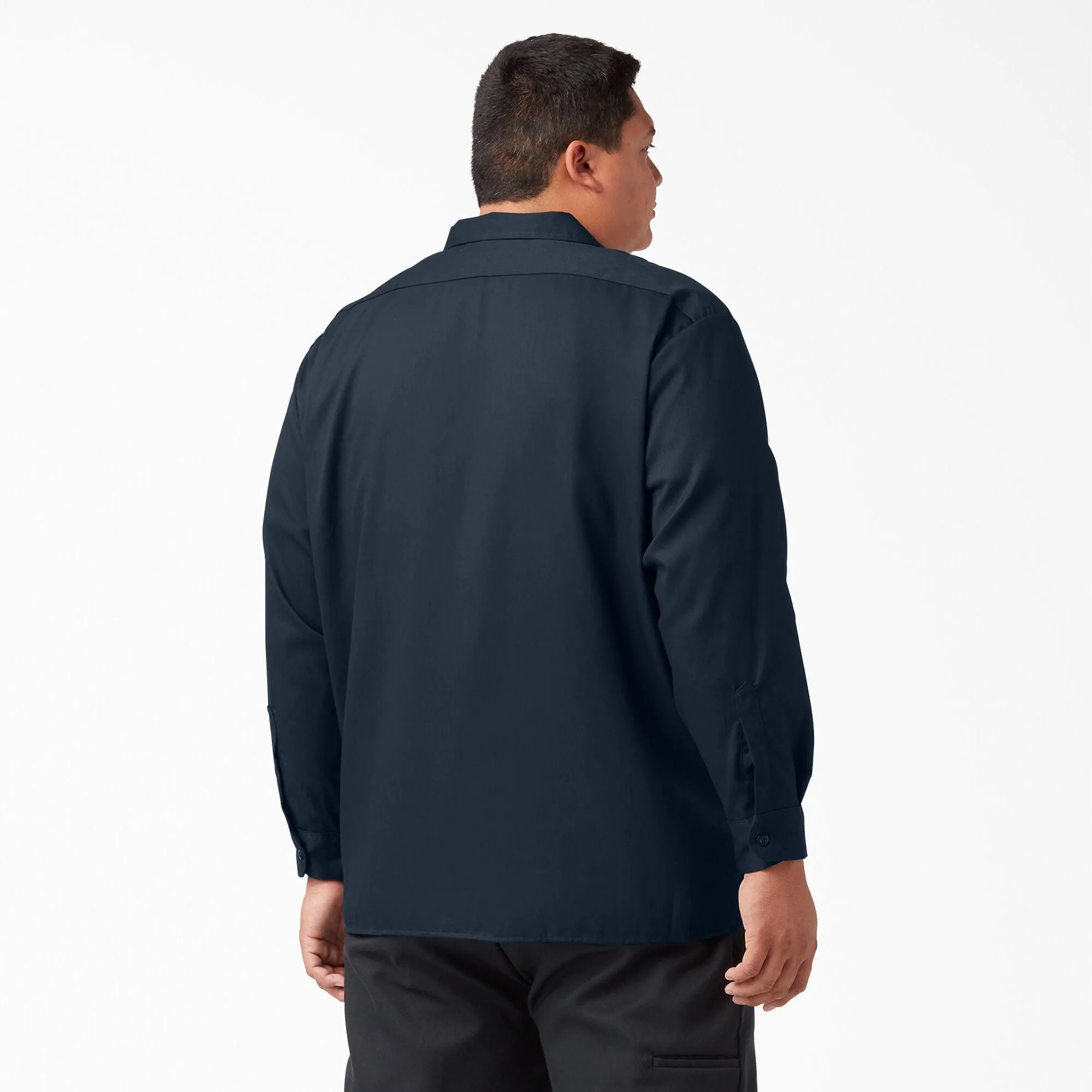 Long Sleeve Work Shirt, Dark Navy