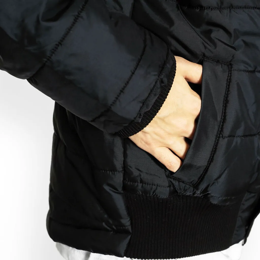 Lrg Osborne Hooded Puffy Jacket Black