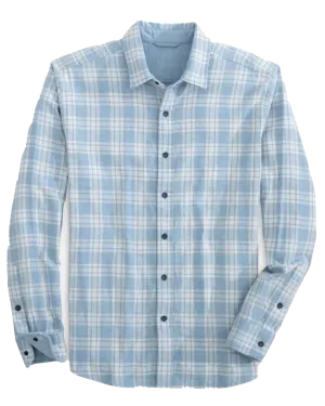 Melbourne Rev. Plaid Shirt Mntn Spring Blue