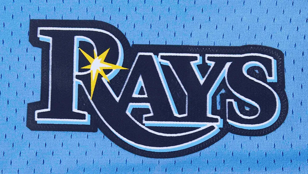 MLB TAMPA BAY RAYS CLASSIC MESH MEN'S SHORT (UNIVERSITY BLUE)