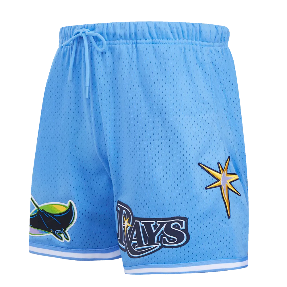 MLB TAMPA BAY RAYS CLASSIC MESH MEN'S SHORT (UNIVERSITY BLUE)