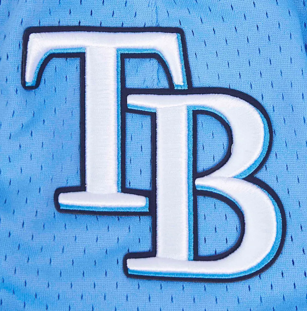 MLB TAMPA BAY RAYS CLASSIC MESH MEN'S SHORT (UNIVERSITY BLUE)